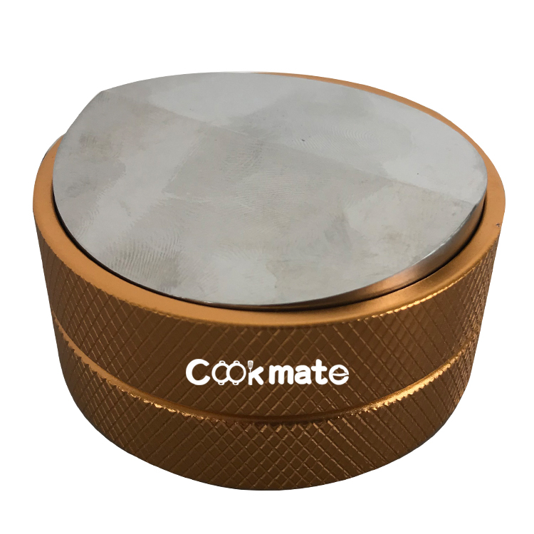Precio de fábrica Coffee Tamper Calibrado Coffee Hammer con base 100% de acero inoxidable plano