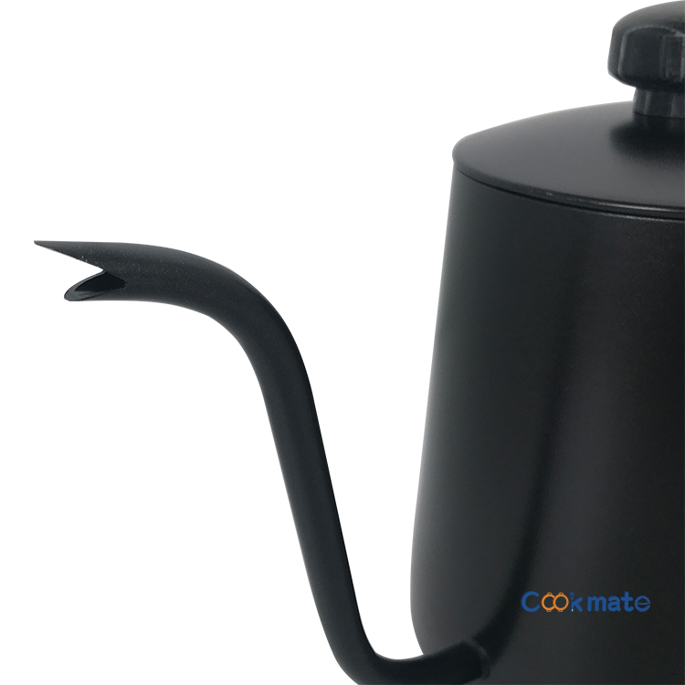 América estilo acero inoxidable café tetera de agua caliente portátil para café