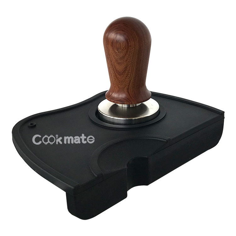 Buen precio CALIBRADO CALIBRADO ESPRESSO STAMPER BARISTA PRENSA DE MARTHTER TAMPER CON MANGO DE MADERA