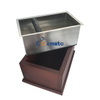 COOKMATE DURANDO DURANTE ANTILLO DE ACERO INOXIDABLE ESPRESSO DESPUESTO DE MUESTRO DE MUESTRAS DE CAFÉ CAJA DE GURADOR