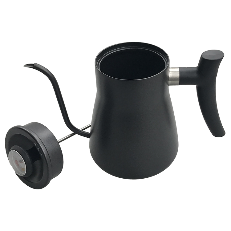 COOKMATE DE MODA DE MODA COCINA LARGO HERRAMIENTA HERRAMIENTA DE CAFÉ SOBRE LA POT DE LA TEA CON EL TERMÁMITO