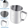 Amazon venta caliente Perfect Leche jarra de espuma para la máquina de café espresso Taza de herramientas de café con leche de latte