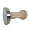 Barista Press Stamper Espresso Coffee Tamper con base 100% de acero inoxidable plano