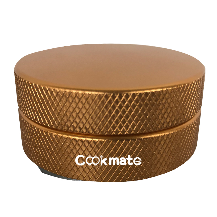 Precio de fábrica Coffee Tamper Calibrado Coffee Hammer con base 100% de acero inoxidable plano