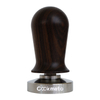 Manija de madera 304 placa de base plana de acero inoxidable Presione Espresso Coffee Coffee Tamper