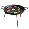 COOKMATE Esmalte Glazing Utensilios de cocina y utensilios de cocina Set Ajustable Campfire Pan Pan