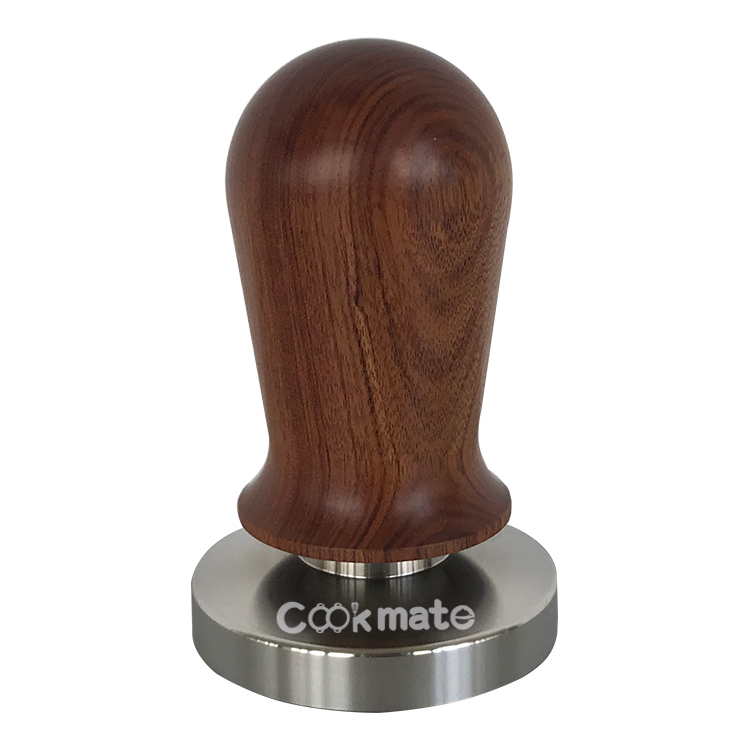 Buen precio CALIBRADO CALIBRADO ESPRESSO STAMPER BARISTA PRENSA DE MARTHTER TAMPER CON MANGO DE MADERA