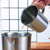 Personalizado 1500 ml de acero inoxidable de acero inoxidable líquido de medición de copa de medición de la graduación de la graduación de la láctea del café