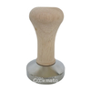 Barista Press Stamper Espresso Coffee Tamper con base 100% de acero inoxidable plano