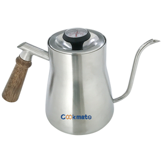 Multi color Diferente tamaño de acero inoxidable Jugo de zumo de acampe tapa superior con termómetro incorporado