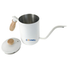 Durable 600 ml de goteo de mano Pot Presto Coffee Percolator Kettle para el hogar Barista