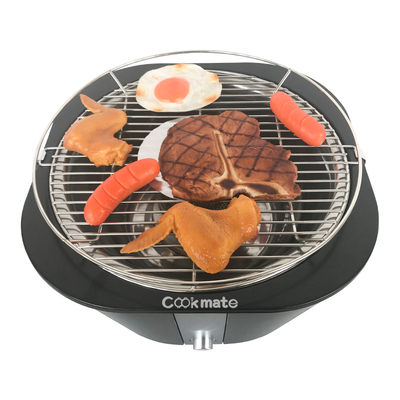 Mejor precio de acero inoxidable Portátil BBQ Herramienta Kits Grill con pantalla de chispa redonda