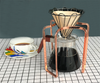 Manual de herramientas de la herramienta de barista reutilizable Filtro de café Soporte de taza de goteo de goteo de goteo Soporte de fabricante de acero