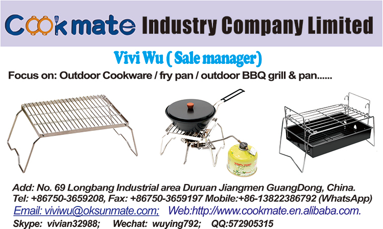 Glamping accesorios para barbacoa plegable portátil de acero inoxidable ala de pollo rack barbacoa parrilla