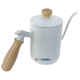 Durable 600 ml de goteo de mano Pot Presto Coffee Percolator Kettle para el hogar Barista
