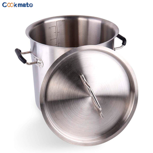 COOKMATE HOMEBREW 40L Hervidor de cerveza de cerveza de acero inoxidable con bricolaje Kit de accesorios sin suelderos