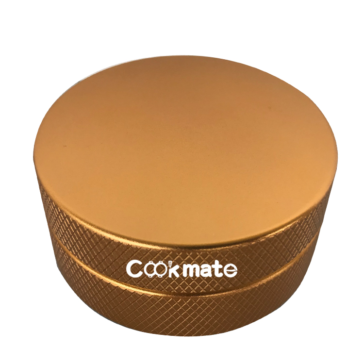 Precio de fábrica Coffee Tamper Calibrado Coffee Hammer con base 100% de acero inoxidable plano