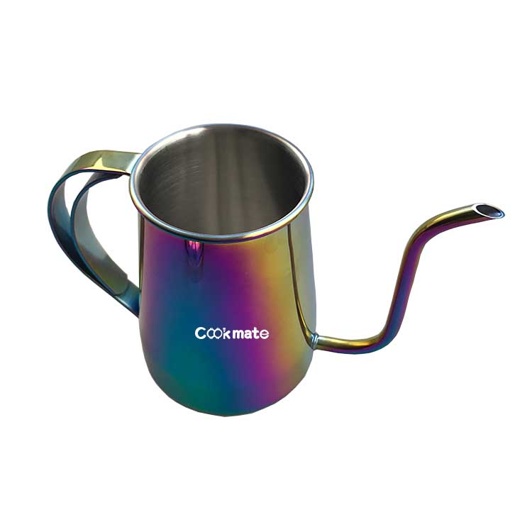 Pisos de cisne de cuello de cisne sobre el kettle de café Barista Verter Diseño de control Ideal para café y tetera