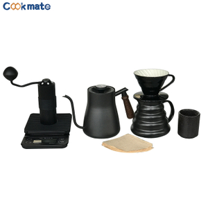 Nuevo estilo de llegada de cerámica Eco-Friendly V60 con bolsa de viaje té o café con goteo de té
