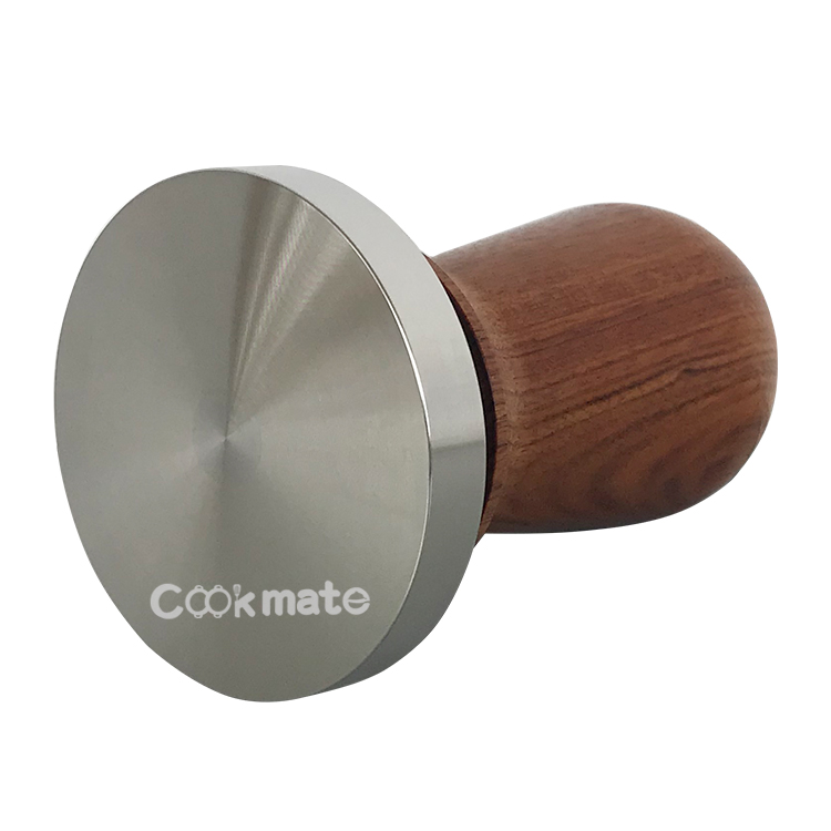 Buen precio CALIBRADO CALIBRADO ESPRESSO STAMPER BARISTA PRENSA DE MARTHTER TAMPER CON MANGO DE MADERA